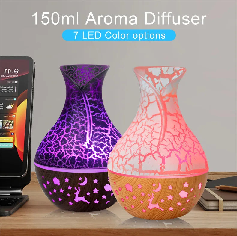 HVC™️ Aromatherapy essential oil LED diffuser